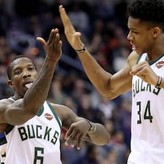 Antetokounmpo (34+12+7) toma la capital al ritmo de Bledsoe