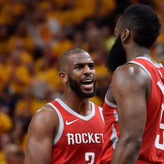 ¿Golpe definitivo? Mitchell no pudo con la pareja Paul-Harden