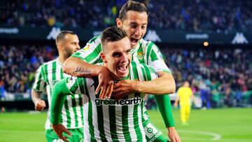 Guardado, titular con el Betis; Lainez no tuvo actividad