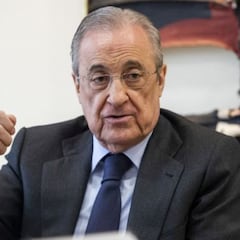 Florentino Pérez: "Sólo van a aguantar los que sean de un Estado o de un multimillonario"