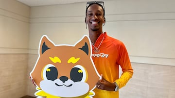 Jordan Díaz posa para AS en Tokio.