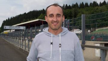 Robert Kubica, la pasada semana en Spa.