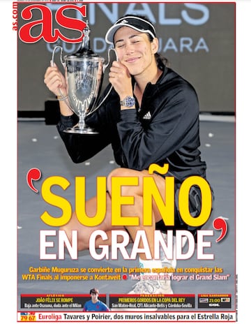 Las portadas de AS de noviembre