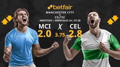 Manchester City vs. Celtic FC: horario, TV, pronósticos y estadísticas