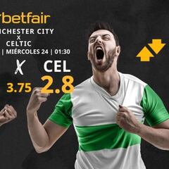 Manchester City vs. Celtic FC: horario, TV, pronósticos y estadísticas