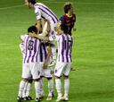 El Real Valladolid suma los tres puntos sobre la bocina