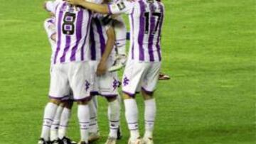 El Real Valladolid suma los tres puntos sobre la bocina