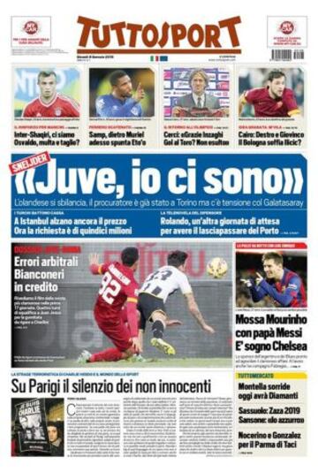 Portadas de la prensa deportiva