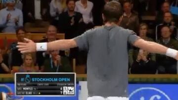 Cristiano's trademark celebration catches on...in the world of tennis!