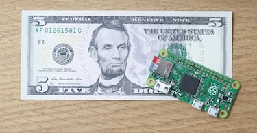 5 dólares por el nuevo miniordenador Pi Zero de Raspberry