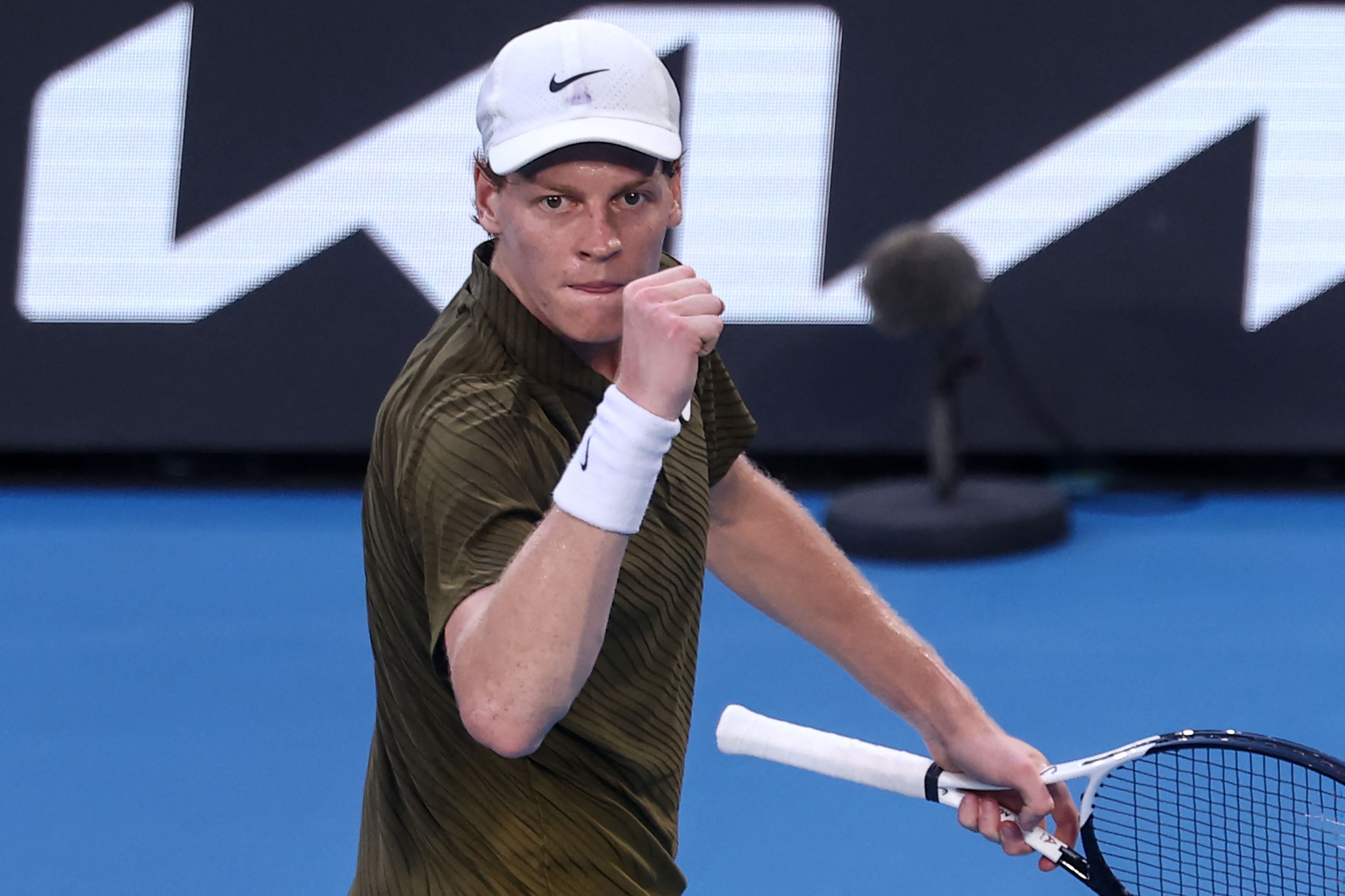 Sinner vuelve a batir su récord de aces (19): “Tengo mucha confianza”