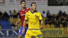 Juli durante un partido con el Alcorc&oacute;n.