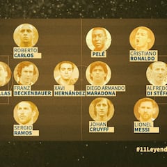 11LeyendAS: Tres españoles en el mejor once de la historia de AS