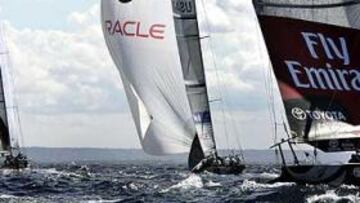 <B>SUPERIORES.</B> El sindicato suizo ha demostrado que es el más fuerte de la Copa Louis Vuitton.