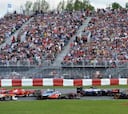 El gran premio convierte la ciudad de Montreal en una fiesta