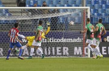 1-0. Nico Gaitán marcó el primer gol.