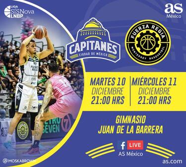 Capitanes y Fuerza Regia, una reedición con sabor a playoffs