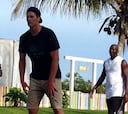 Jordan y Tom Brady juegan al basket y al golf en las Bahamas