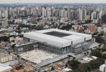 Sede de Curitiba. Estadio Arena da Baixada.