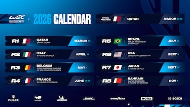 El WEC calca el calendario para 2026 y mantiene los Hypercar hasta 2032
