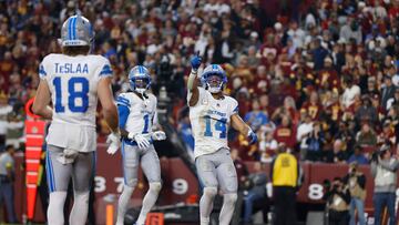 Detroit Lions wide receiver Amon-Ra St. Brown celebrated his touchdown with the “Trump dance” as the president watched on, but not everyone was amused.