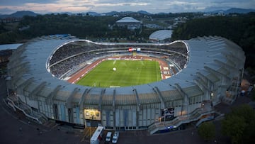 Anoeta, estadio de la Real Sociedad. 