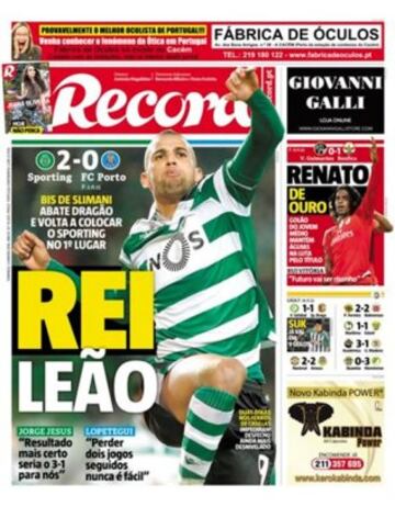 Portadas de la prensa mundial