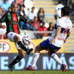 Palestino nunca le ha ganado una llave directa a la UC