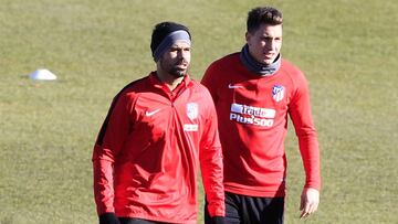 El Atlético se entrena sin Saúl, Griezmann y Giménez