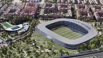 El nuevo Coliseum, a punto de arrancar