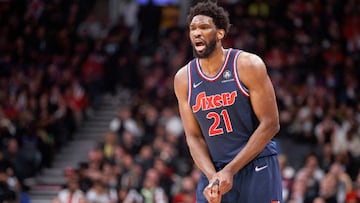 The Philadelphia 76ers are sweating on Joel Embiid's hurt thumb ahead of Game 4 against the Toronto Raptors