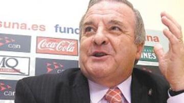 Patxi Izco, presidente de Osasuna.