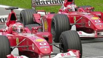 Barrichello desvela amenazas para favorecer a Schumacher en Ferrari