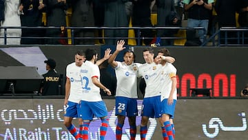 Barcelona beat Osasuna in the semi-final of the Spanish Super Cup to set up a final against Real Madrid.