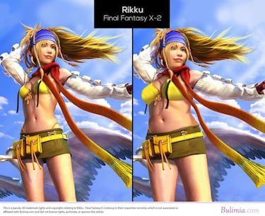 Heroínas del videojuego, con medidas realistas