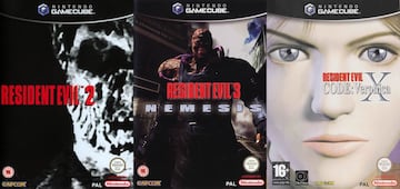 resident evil 2 3 code veronica x gamecube