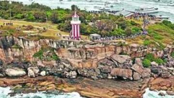 <b>ESPECTACULAR. </b>Cien embarcaciones en la salida de Sydney.