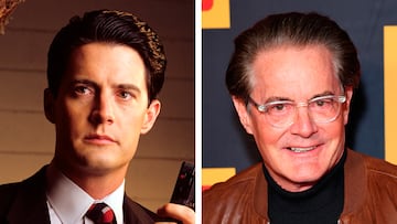 Los protagonistas de la serie 'Twin Peaks'