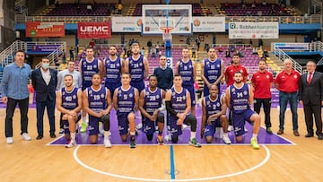 El Real Valladolid Baloncesto tira de épica para ganar el primer partido de su historia