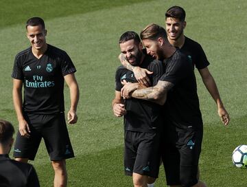 El Madrid prepara el partido en Mendizorroza