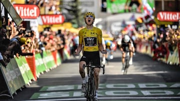 Geraint Thomas repite en Alpe d'Huez delante del jefe Froome