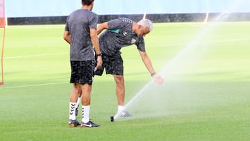 Sergio Pellicer, un técnico que se moja...