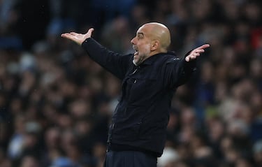 Guardiola siempre ha sido un entrenador muy expresivo y en el partido de la Premier ante el Liverpool no ha sido una excepción. Los 'reds' ganan por primera vez  en liga en el Etihad Stadium desde la llegada del técnico de Sampedor a Mánchester.