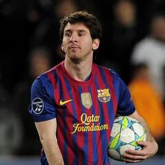 7 de marzo: Messi marca cinco goles en la Champions