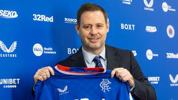 Michael Beale, nuevo DT de Rangers.