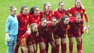 Once inicial ante Francia.