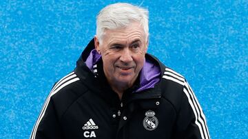 Carlo Ancelotti, entrenador del Real Madrid.