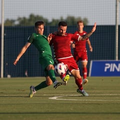 Balas de fogueo en el amistoso entre Elche y Alcorcón