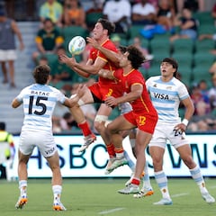 España termina sexta en las Series Mundiales de rugby seven de Perth