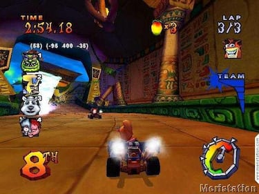 Crash Bandicoot: Nitro Kart (GameCube)